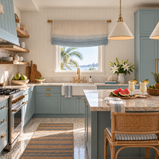 Coastal & Beach Roman Shades: Top Ideas & Styling