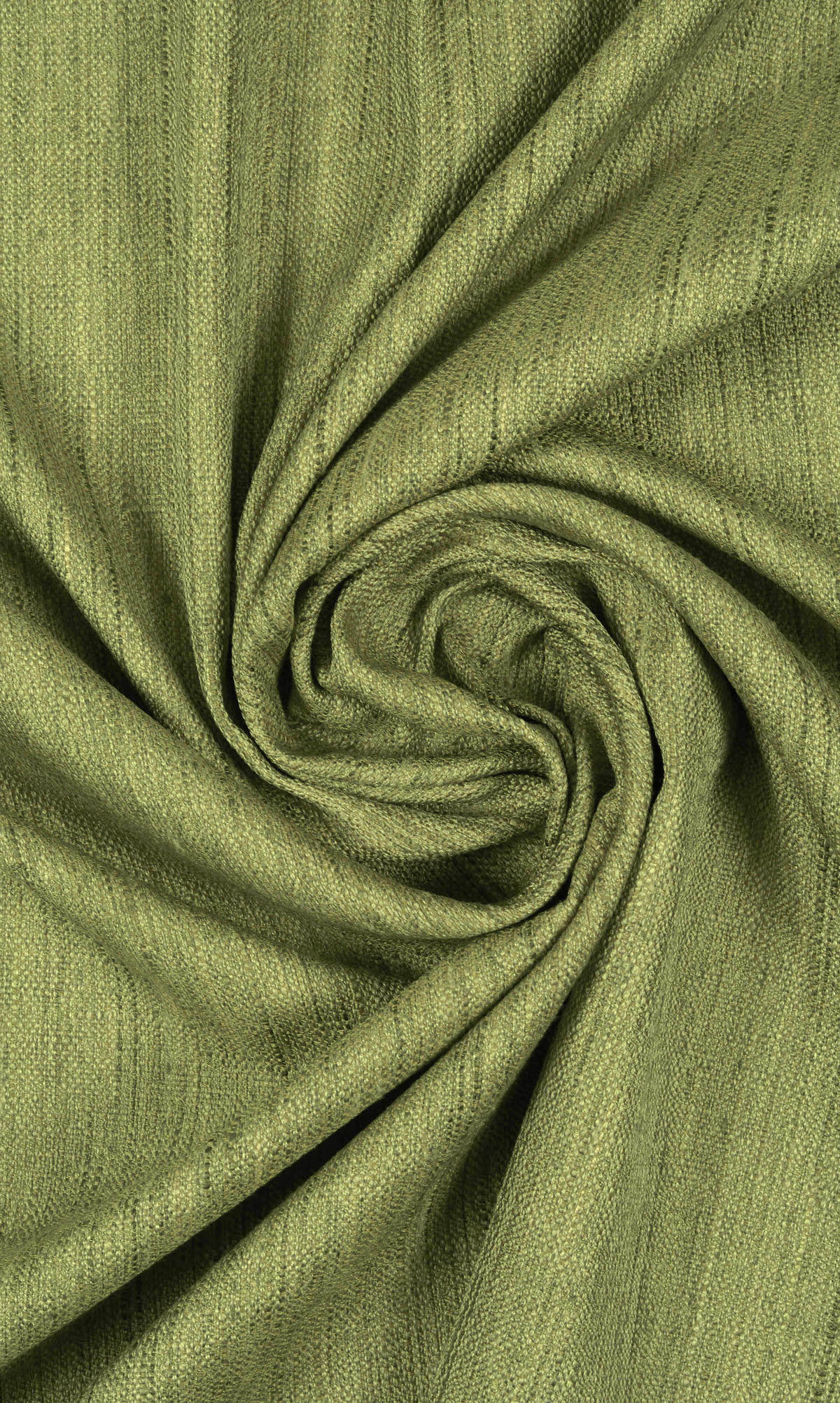 Textured Faux Silk Home Décor Fabric By the Yard (Green)
