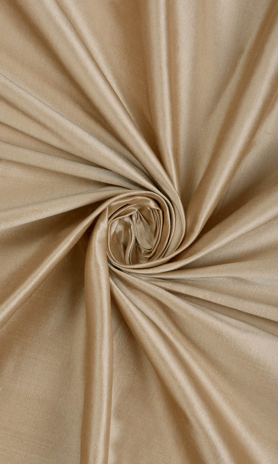 Shantung Silk Home Décor Fabric By the Yard (Peanut Brown)
