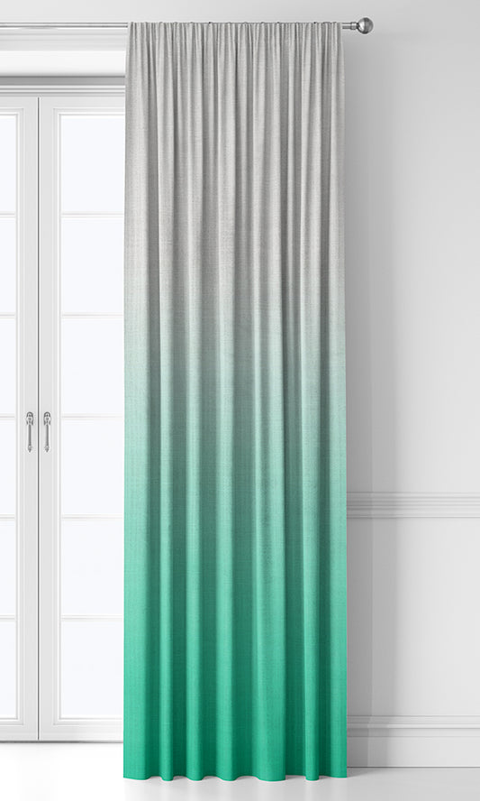 2-Tone Ombre Home Décor Fabric By the Yard (Seafoam Green)