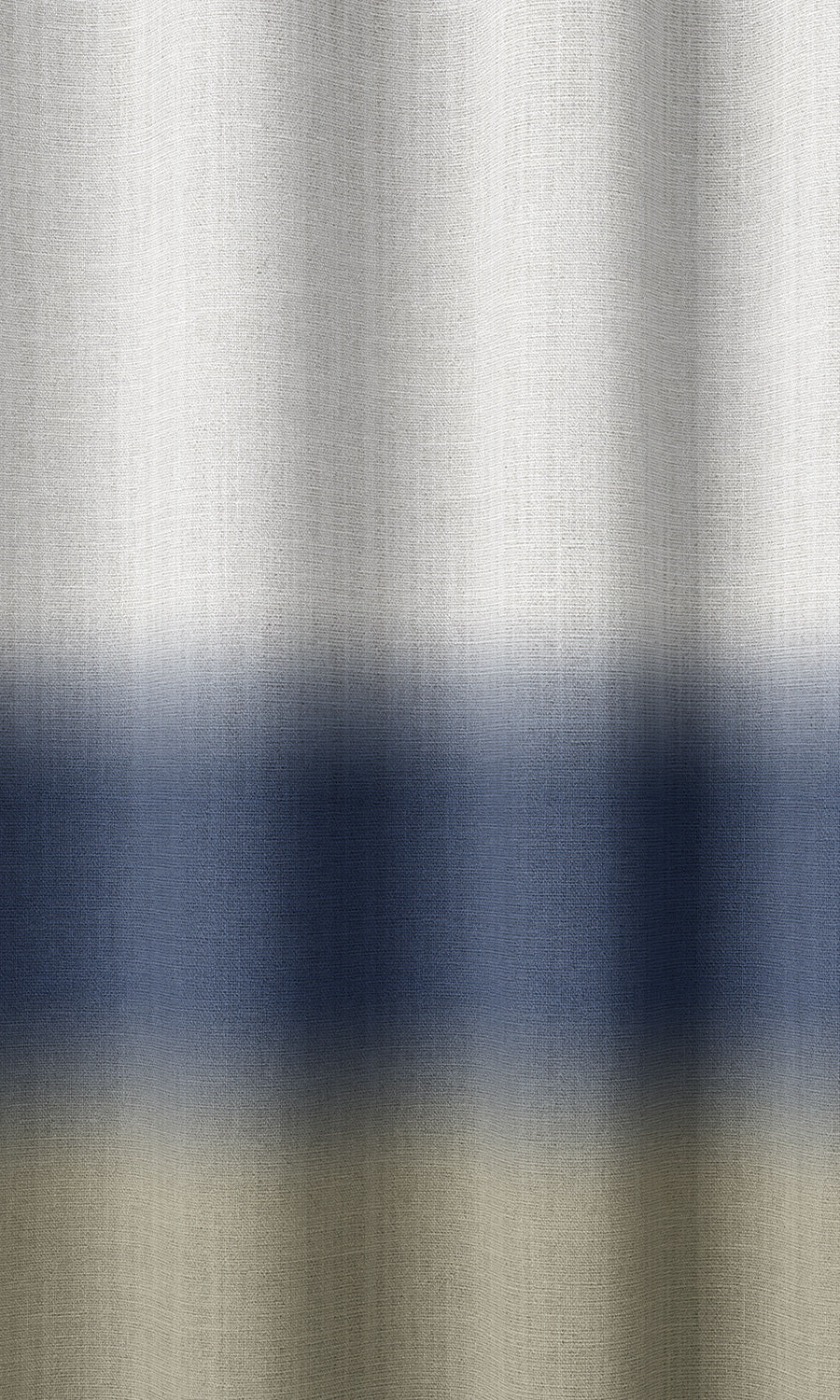 3-Tone Ombre Home Textile Fabric Material By the Yard (Blue/ Stone Grey)