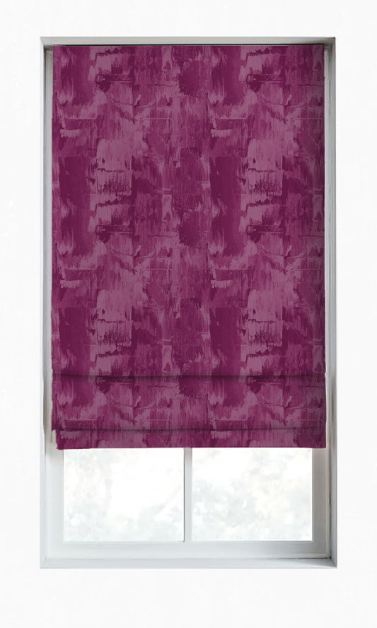 Dimout Striped Home Décor Fabric Sample (Pink)