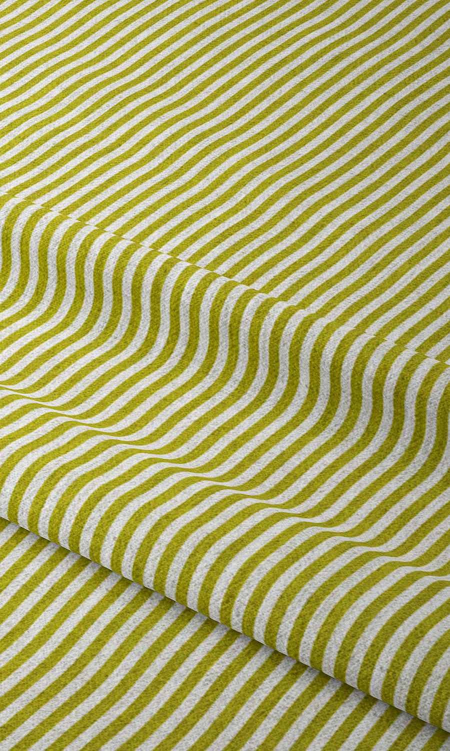 Modern Striped Home Textile Fabric Material By the Yard (Apple Green)