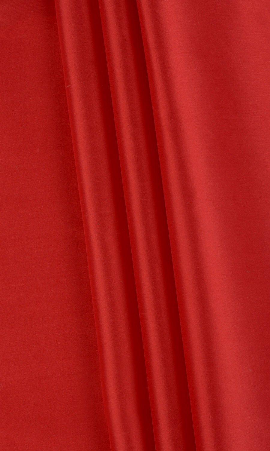 Shantung Silk Fabric By the Yard for Curtains & Drapes (Red)