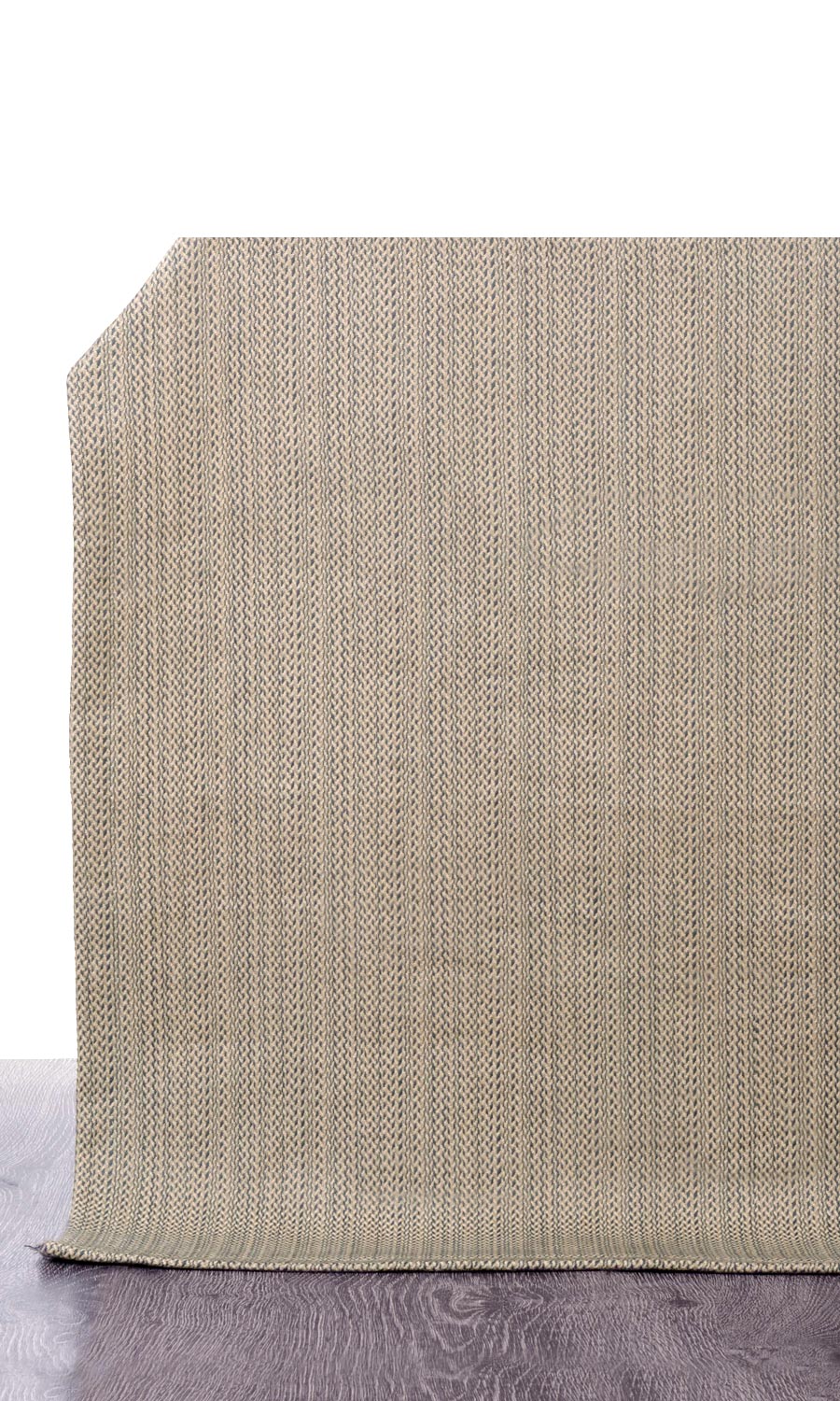 Cotton Fabric By the Yard for Curtains & Drapes (Blue/ Beige)