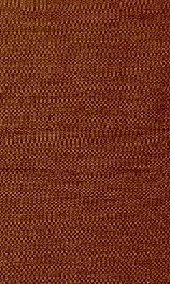 Pure Silk Home Textile Fabric Material By the Yard (Copper Orange)
