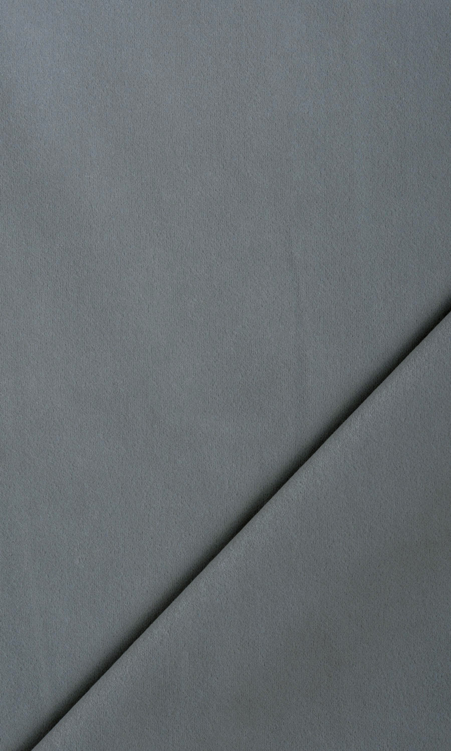 Velvet Fabric Material By the Yard (Gray)