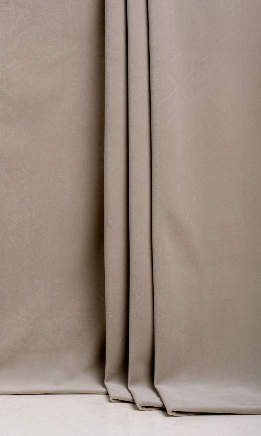 Velvet Home Textile Fabric Material By the Yard (Taupe)