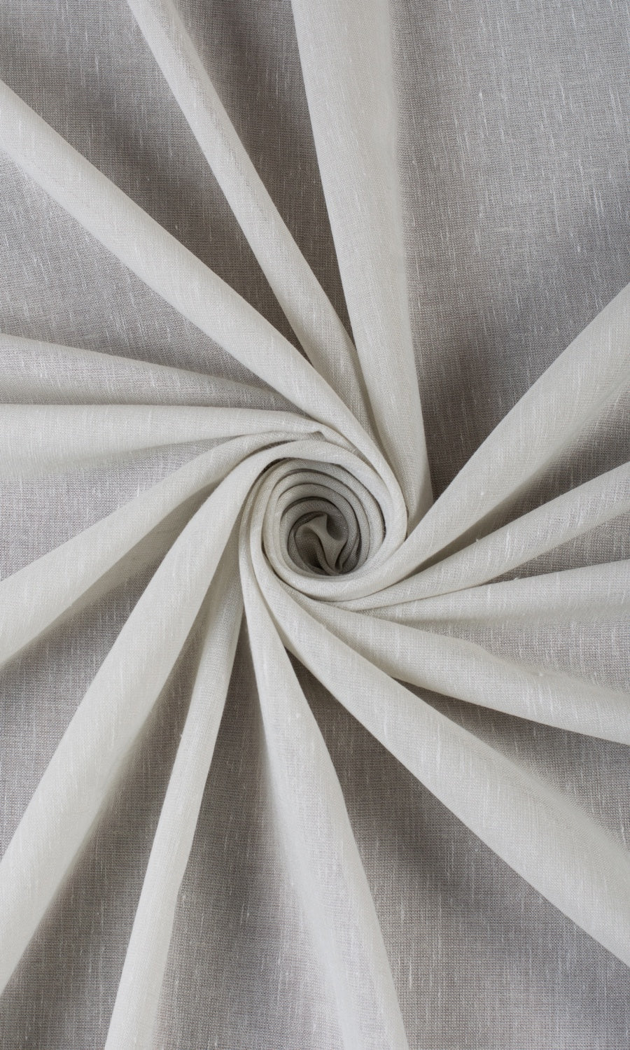 Plain Sheer Window Treatments Fabric By the Yard (Warm Gray)