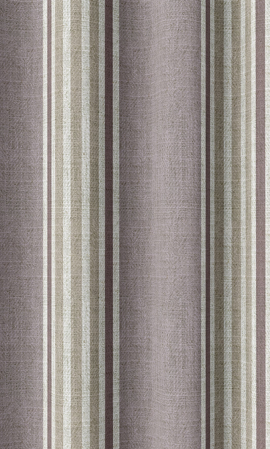 Striped Blinds (Mauve/ Beige/ Ivory)