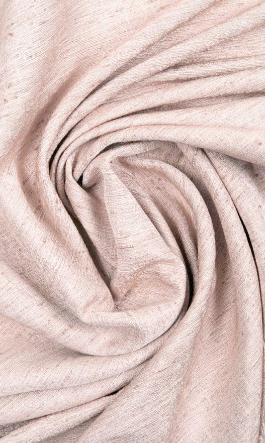 Silk Blend Home Décor Fabric By the Yard (Pastel Pink)