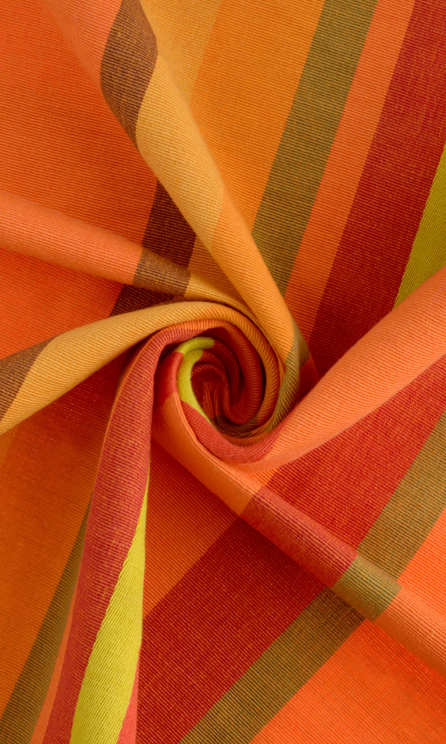 Cotton Fabric Material By the Yard (Orange)