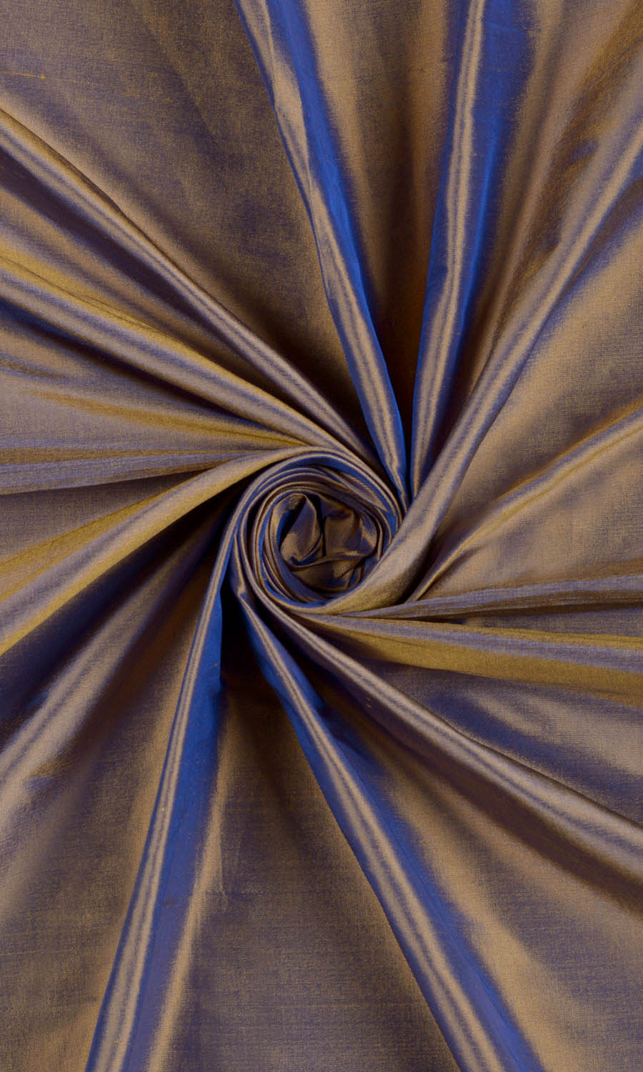 Shantung Silk Home Décor Fabric By the Yard (Purple/ Gold)