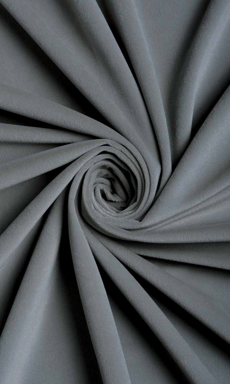 Velvet Home Décor Fabric By the Yard (Gray)