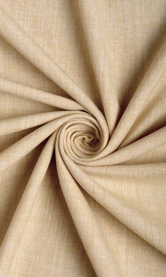 Linen Texture Home Décor Fabric By the Yard (Cinnamon Beige)