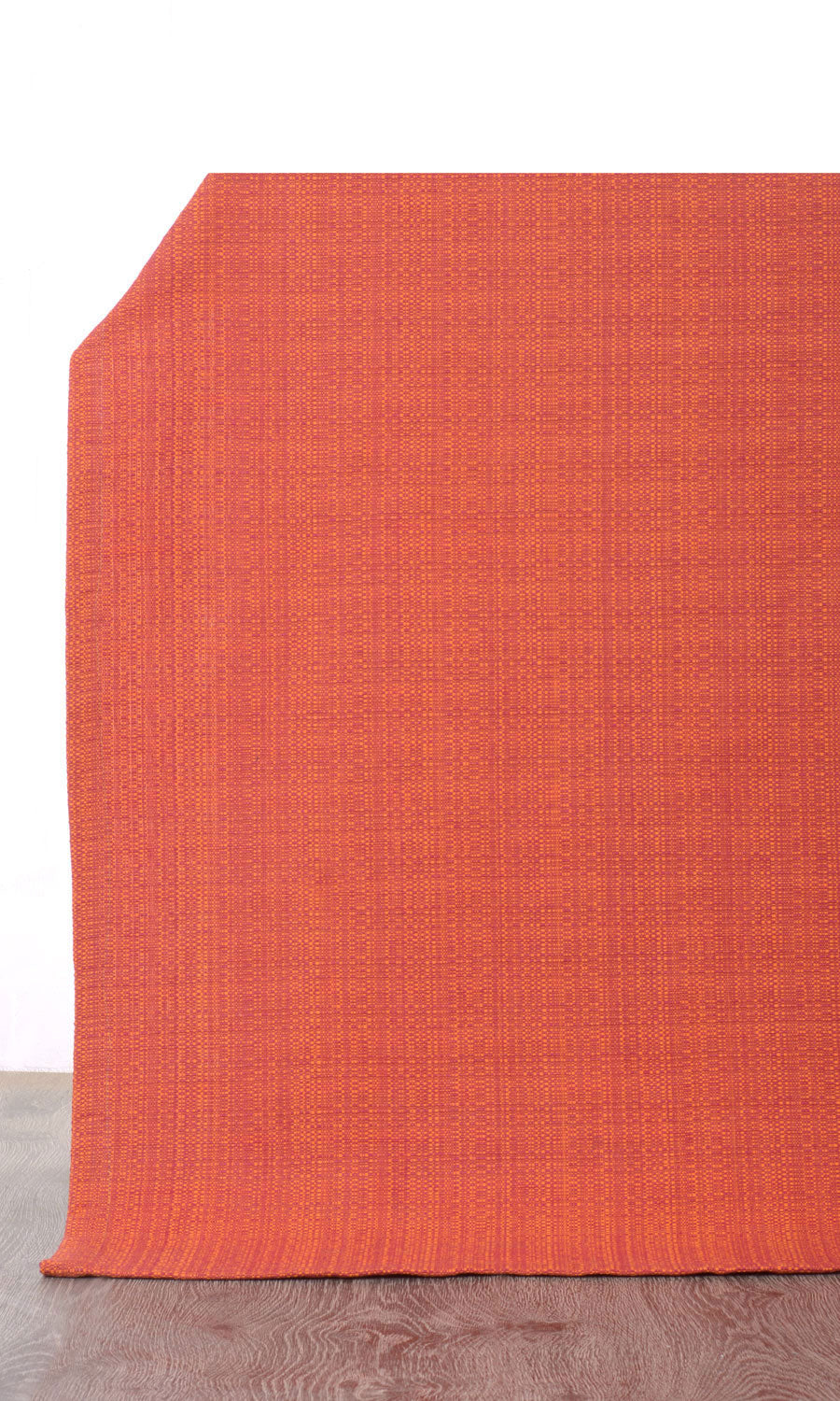 Cotton Home Décor Fabric By the Yard (Orange Red)
