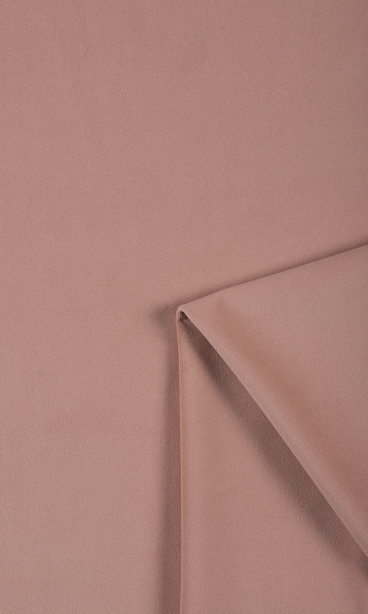 Velvet Home Décor Fabric By the Yard (Coral Pink)
