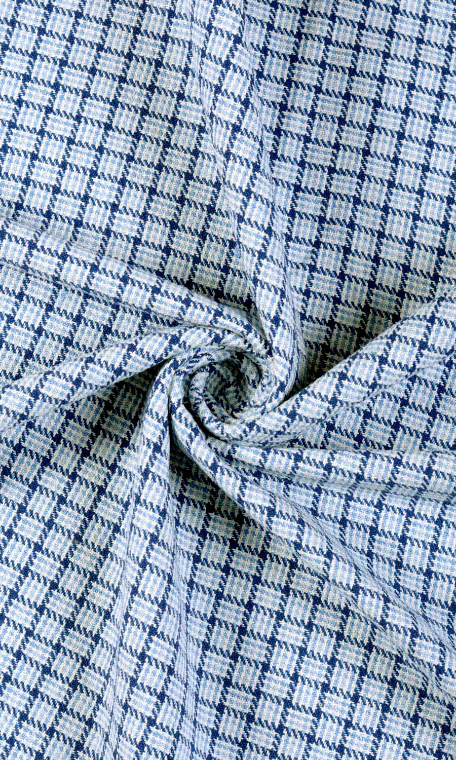 Patterned / Printed / Geometric / Check / Gingham / Plaid Window Treatments Fabric By the Yard