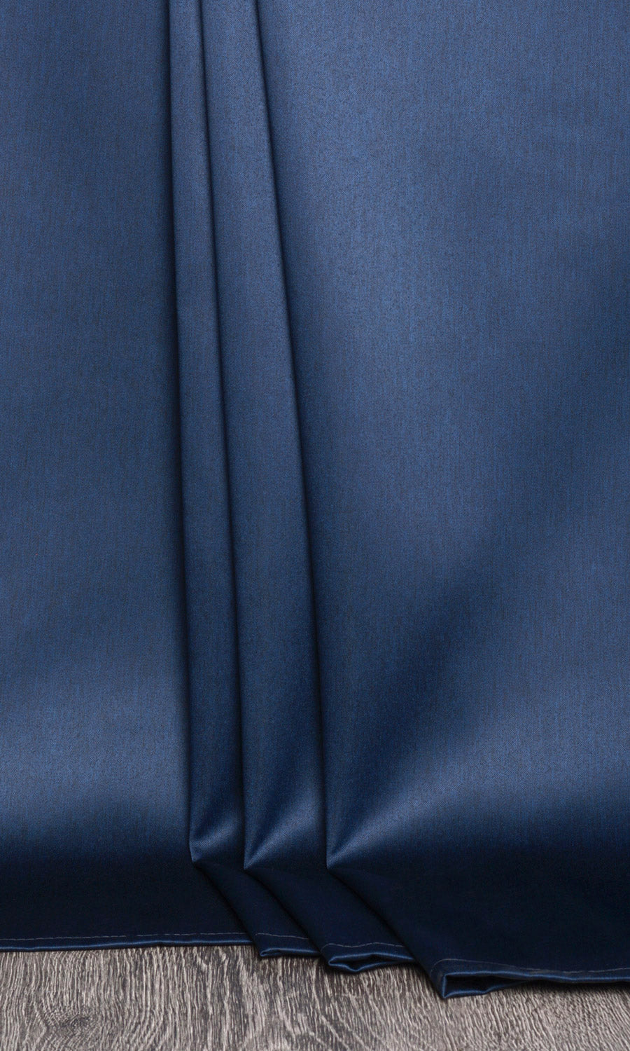 Blackout Fabric By the Yard for Curtains & Drapes (Blue)