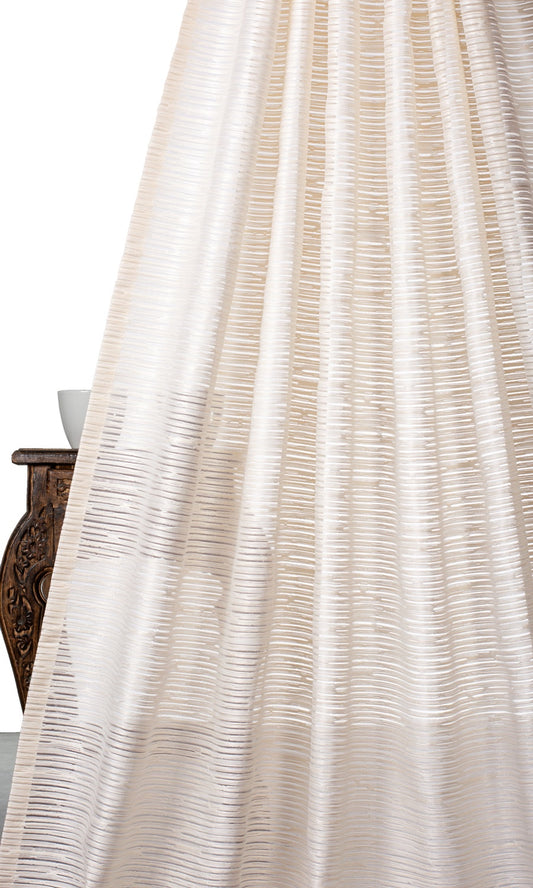 Damask Fabric Blinds (Pink/ White)