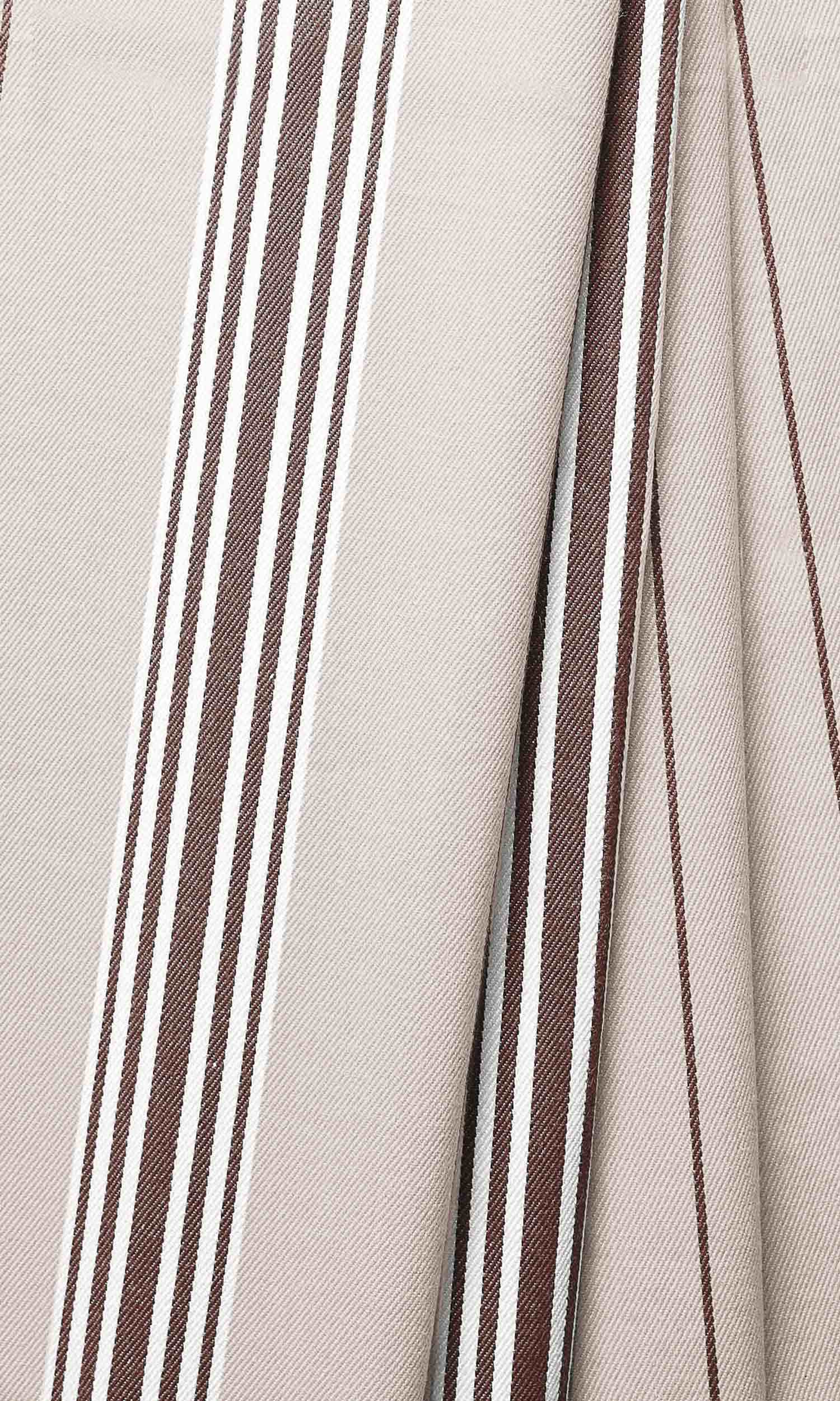 Cotton Home Décor Fabric By the Yard (Brown/ Beige)