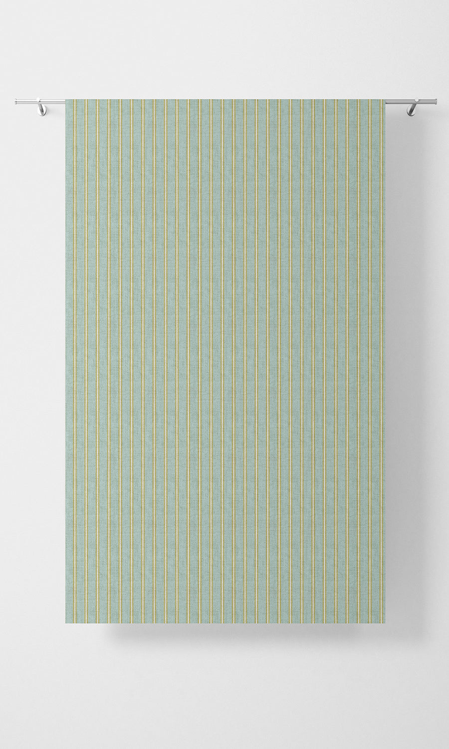 Geometric Print Fabric Material By the Yard (Turquoise Blue/ Green)