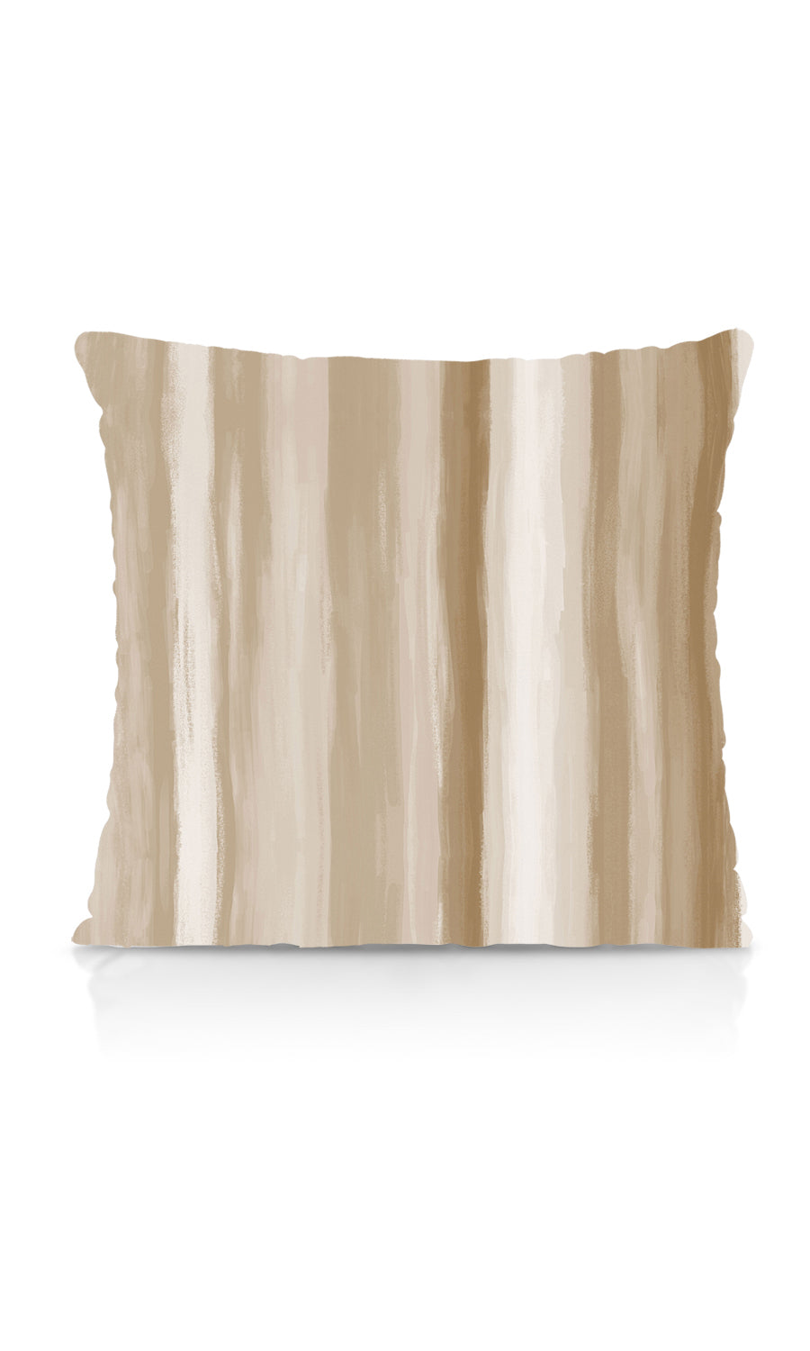 Room Darkening Striped Fabric Material By the Yard (Brown/ Beige)