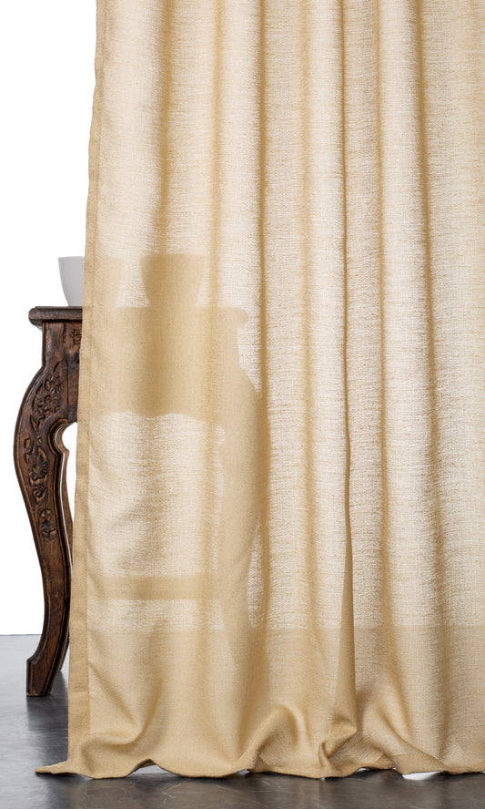 Shantung Silk Roman Blinds (Olive Green)