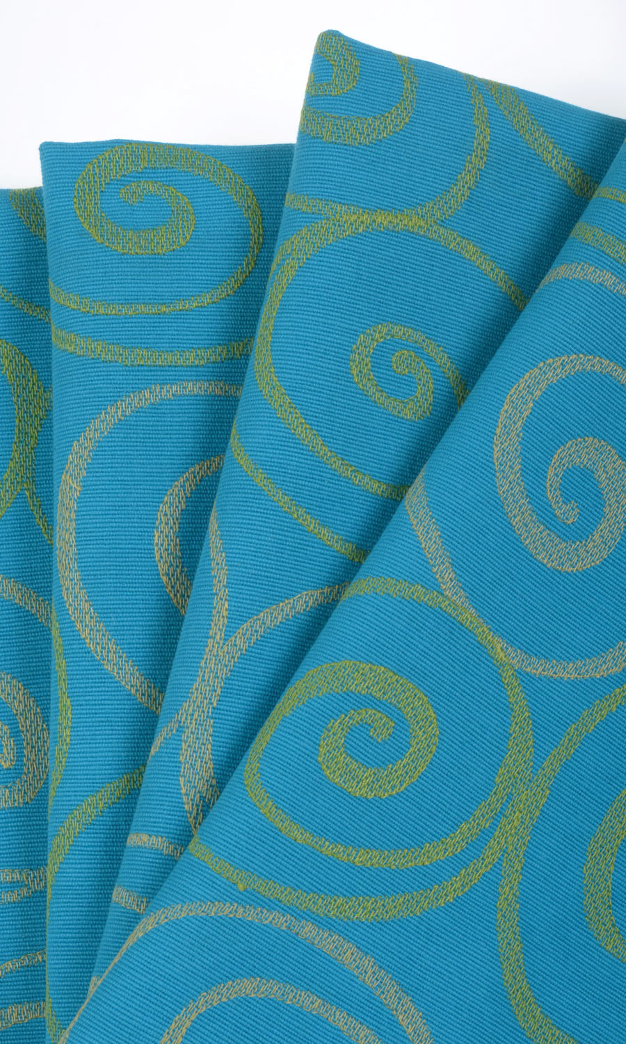 Cotton Home Textile Fabric Material By the Yard (Blue Cotton)