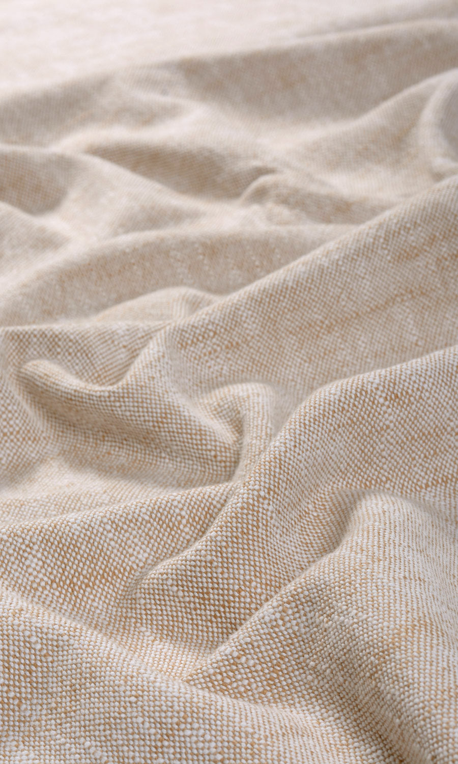 Plain Cotton Fabric Sample for Roman Blinds & Shades (Natural Oatmeal Beige)