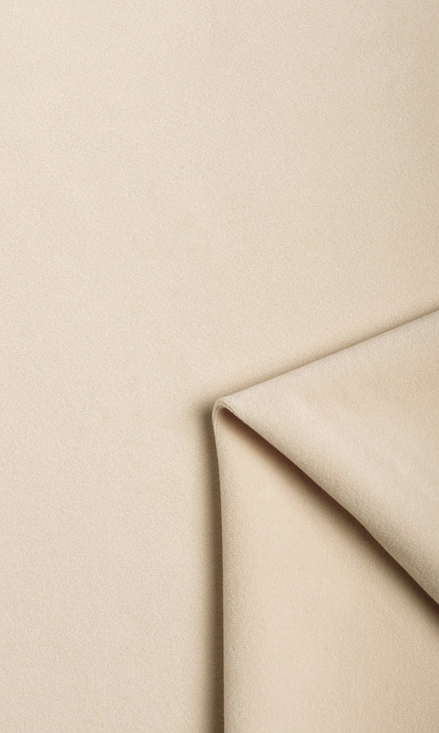 Velvet Home Textile Fabric Material By the Yard (Pale Beige)
