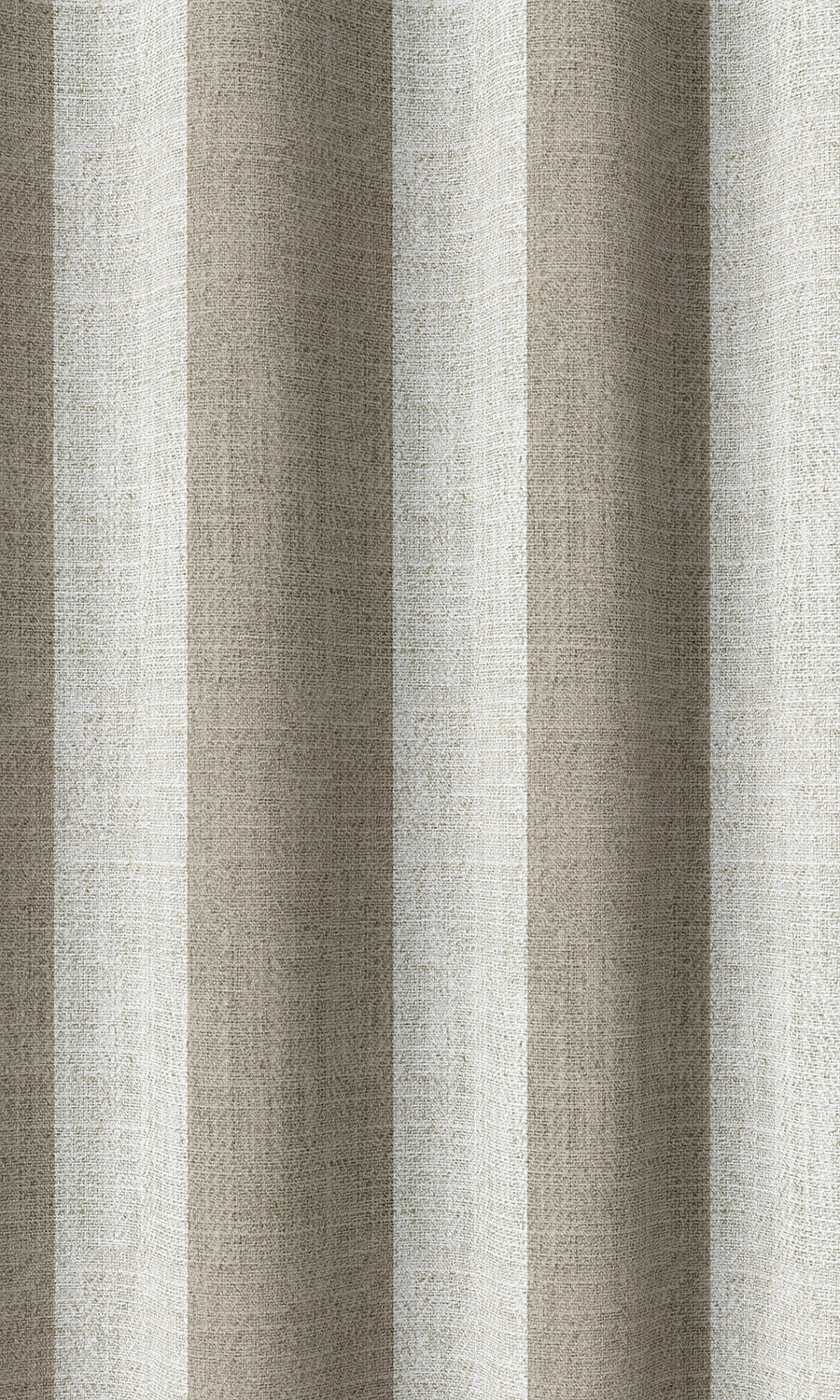 Modern Striped Print Home Décor Fabric By the Metre (Beige/ Grey)