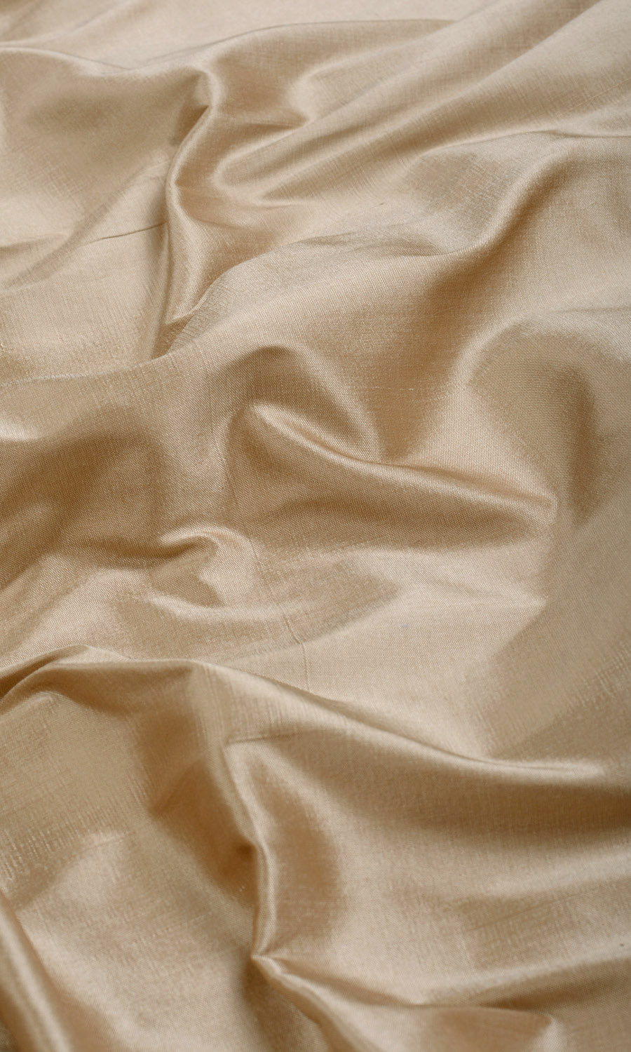 Shantung Silk Fabric Material By the Yard (Peanut Brown)