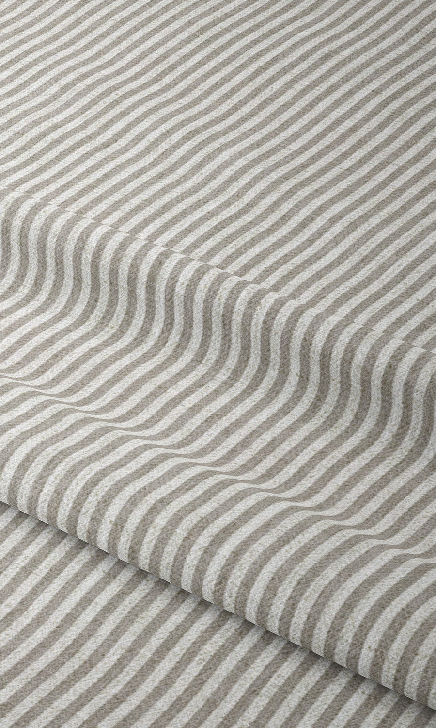 Modern Striped Home Textile Fabric Material By the Yard (Warm Grey)