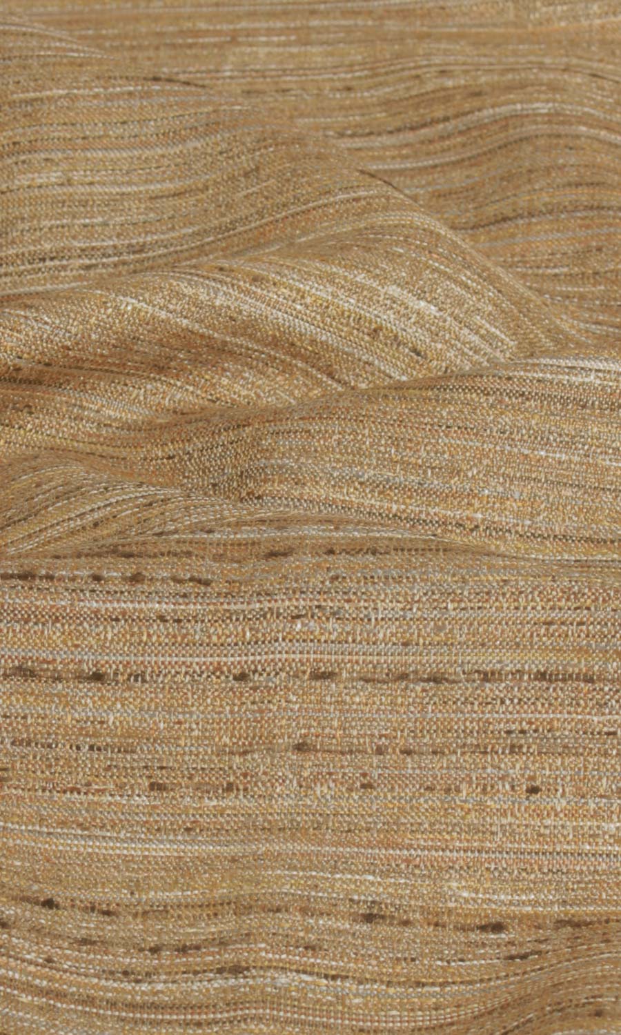 Textured Fabric Material By the Yard (Golden Brown)