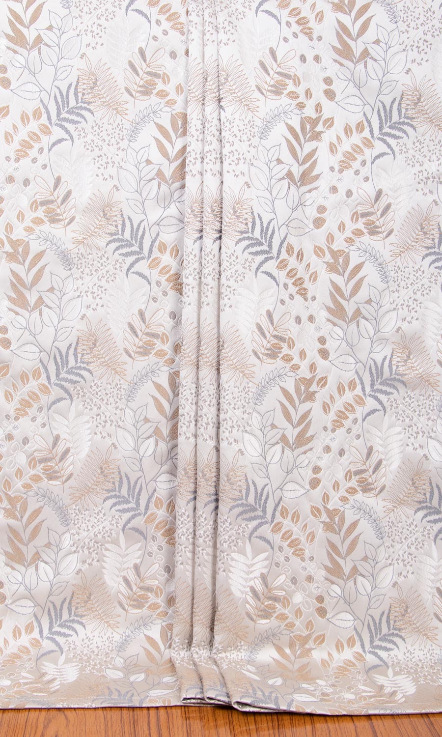 Botanical Window Treatments Fabric By the Yard (Gray)