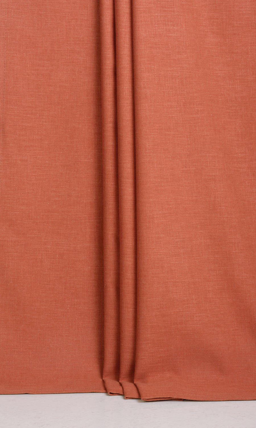 Poly-Cotton Blend Fabric Material By the Yard (Orange-Red)
