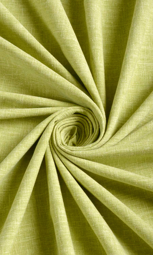 Poly-Cotton Blend Home Décor Fabric By the Yard (Green)