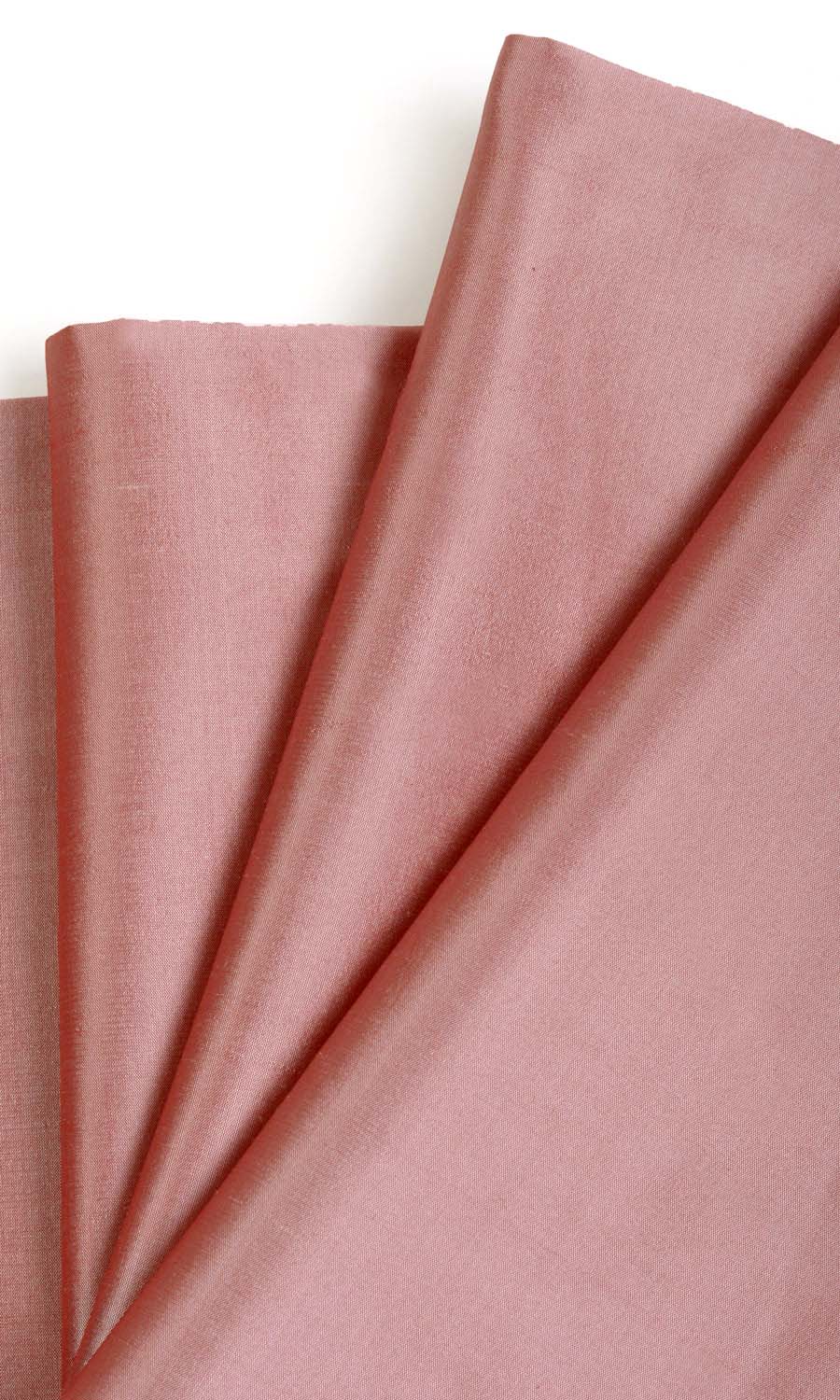 Shantung Silk Fabric Material By the Yard (Blush Pink/ Red)