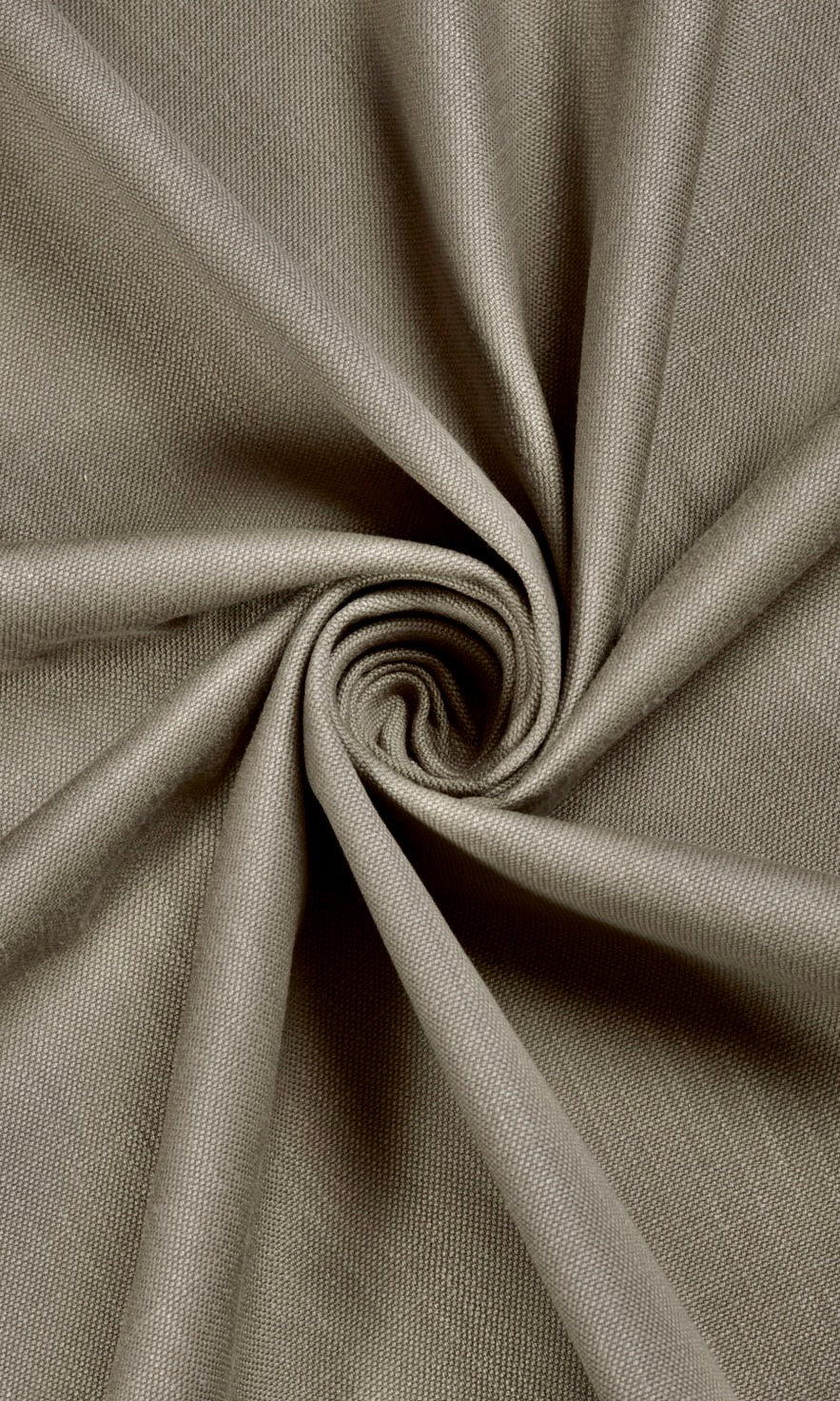 Poly-Cotton Blend Window Treatments Fabric By the Yard (Coffee Brown)