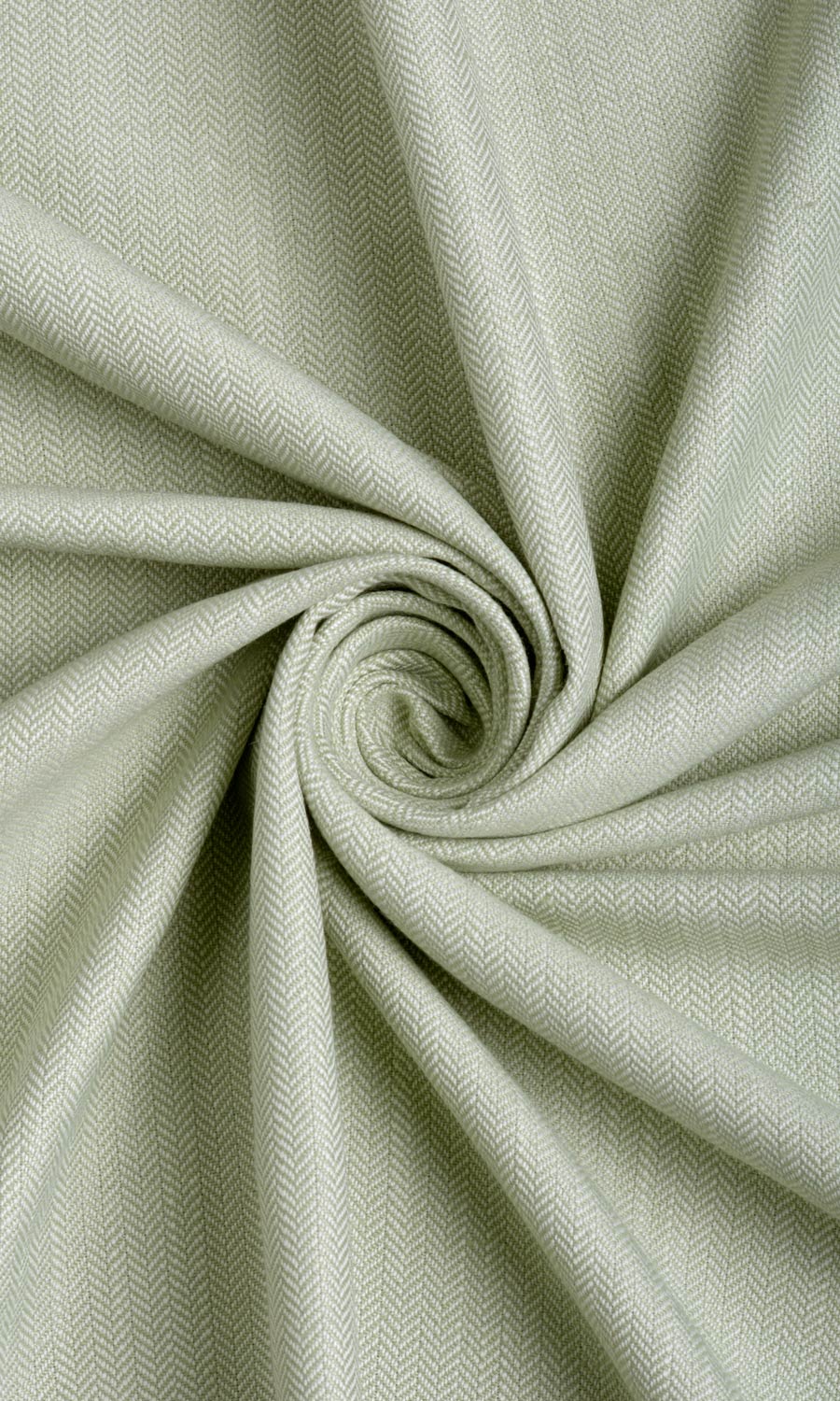 Herringbone Textured Home Décor Fabric By the Yard (Mint Green)