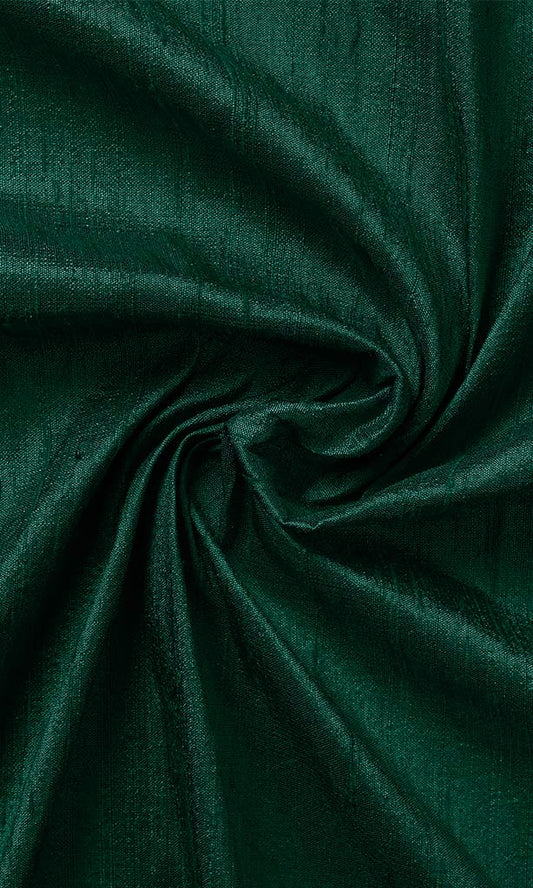 Pure Silk Fabric Blinds (Hunter Green)