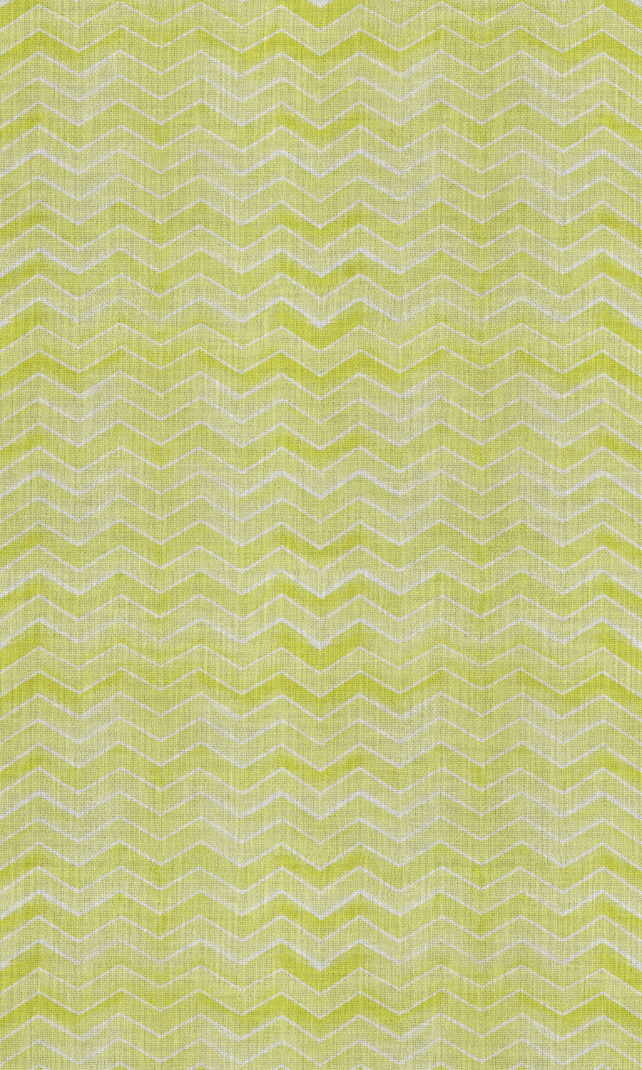 Chevron Print Free Fabric Material Sample (Eggshell White/ Pear Green)