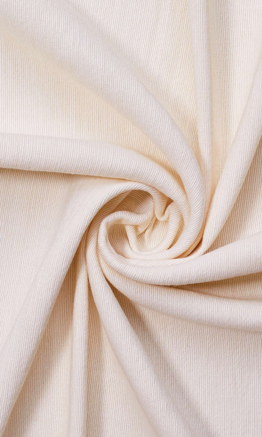 Cotton Fabric Blinds (White/ Ivory)