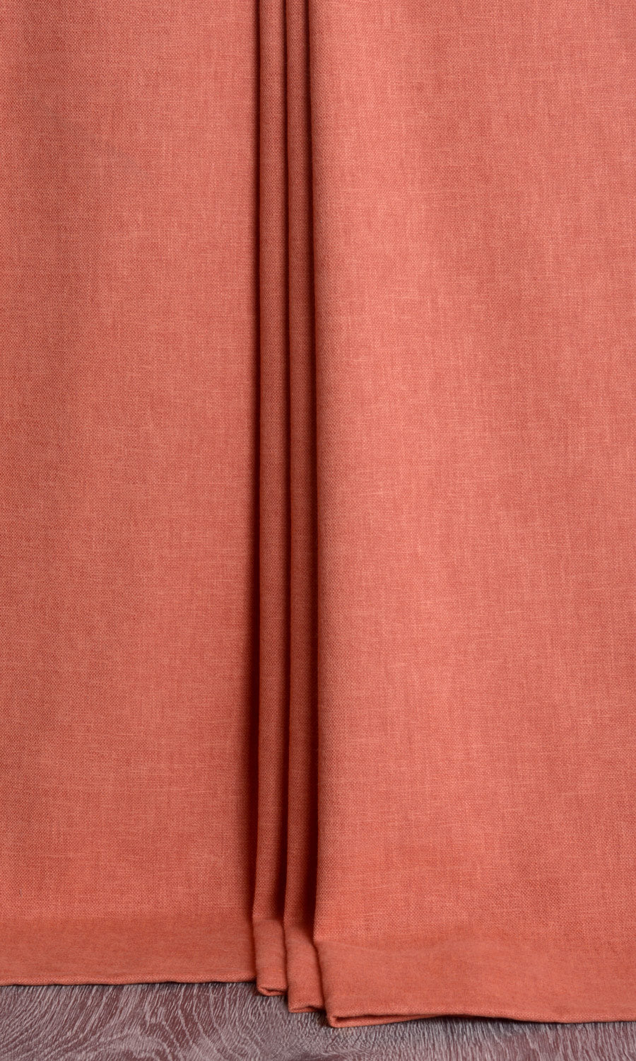 Linen-Blend Home Textile Fabric Material By the Yard (Orange)