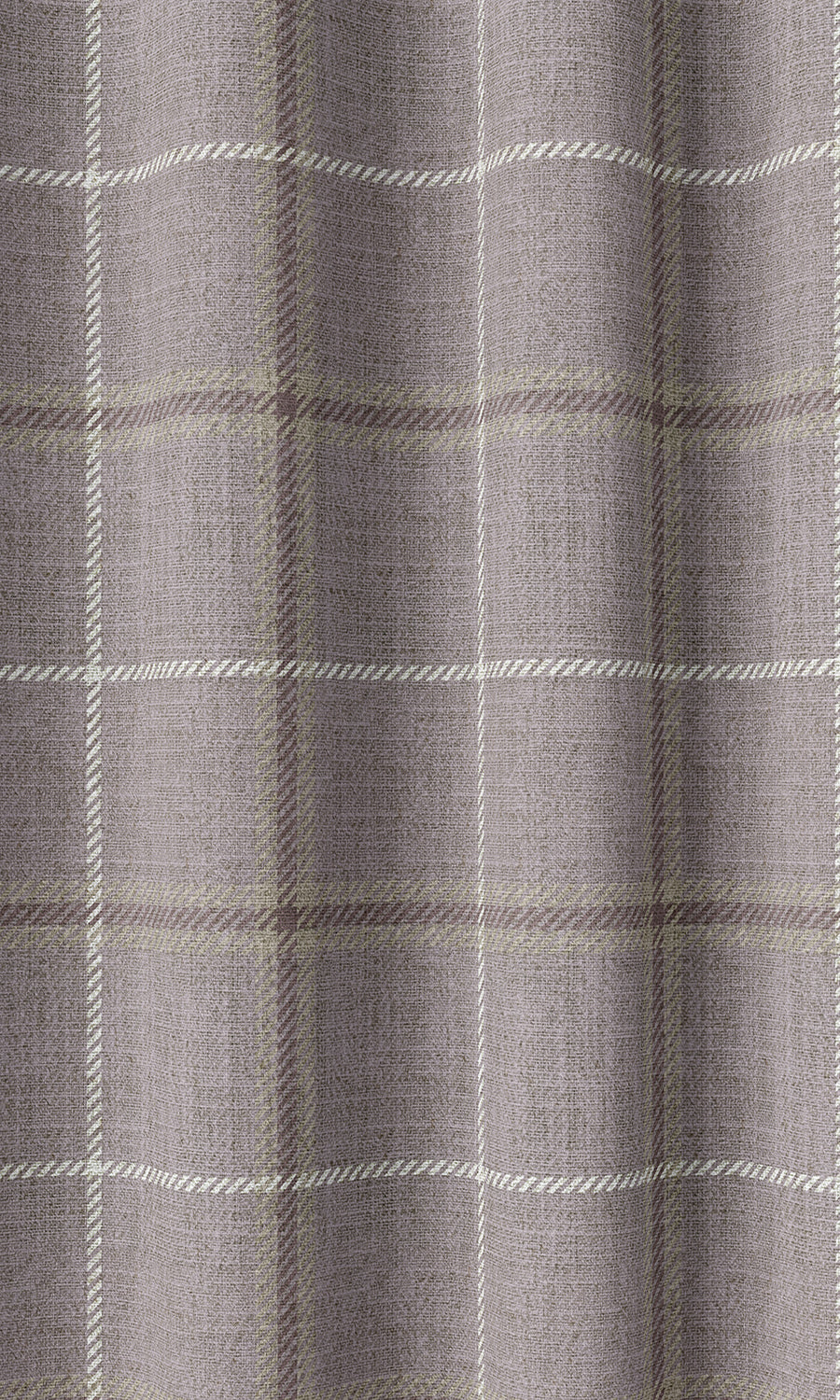 Modern Check Patterned Home Décor Fabric By the Yard (Lavender)