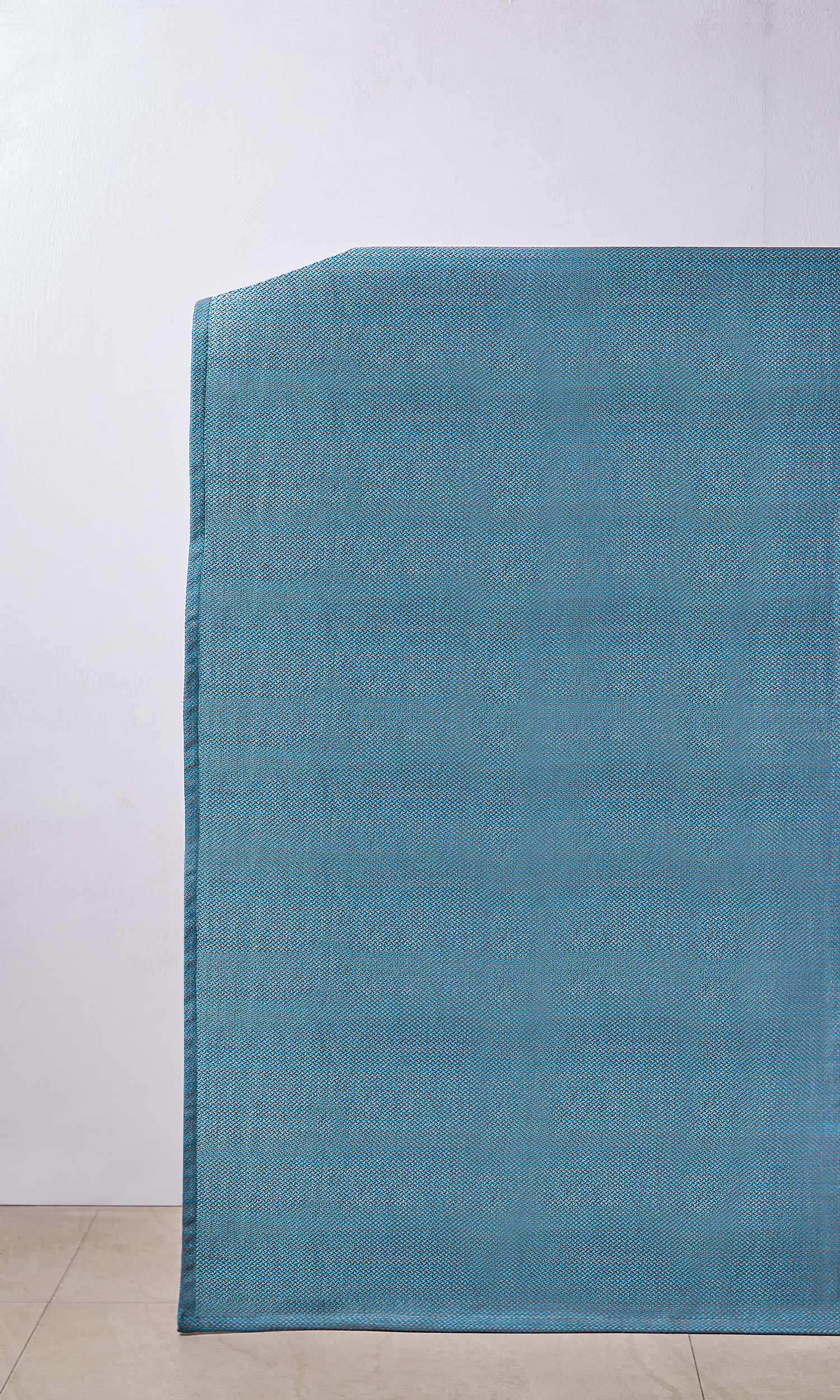 Cotton Window Treatments Fabric By the Yard (Blue)