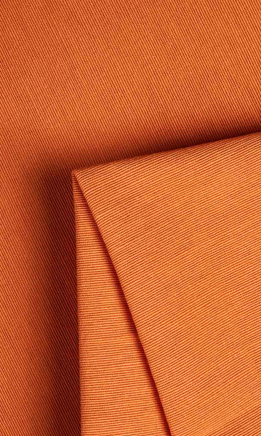 Cotton Home Décor Fabric By the Yard (Muted Orange)
