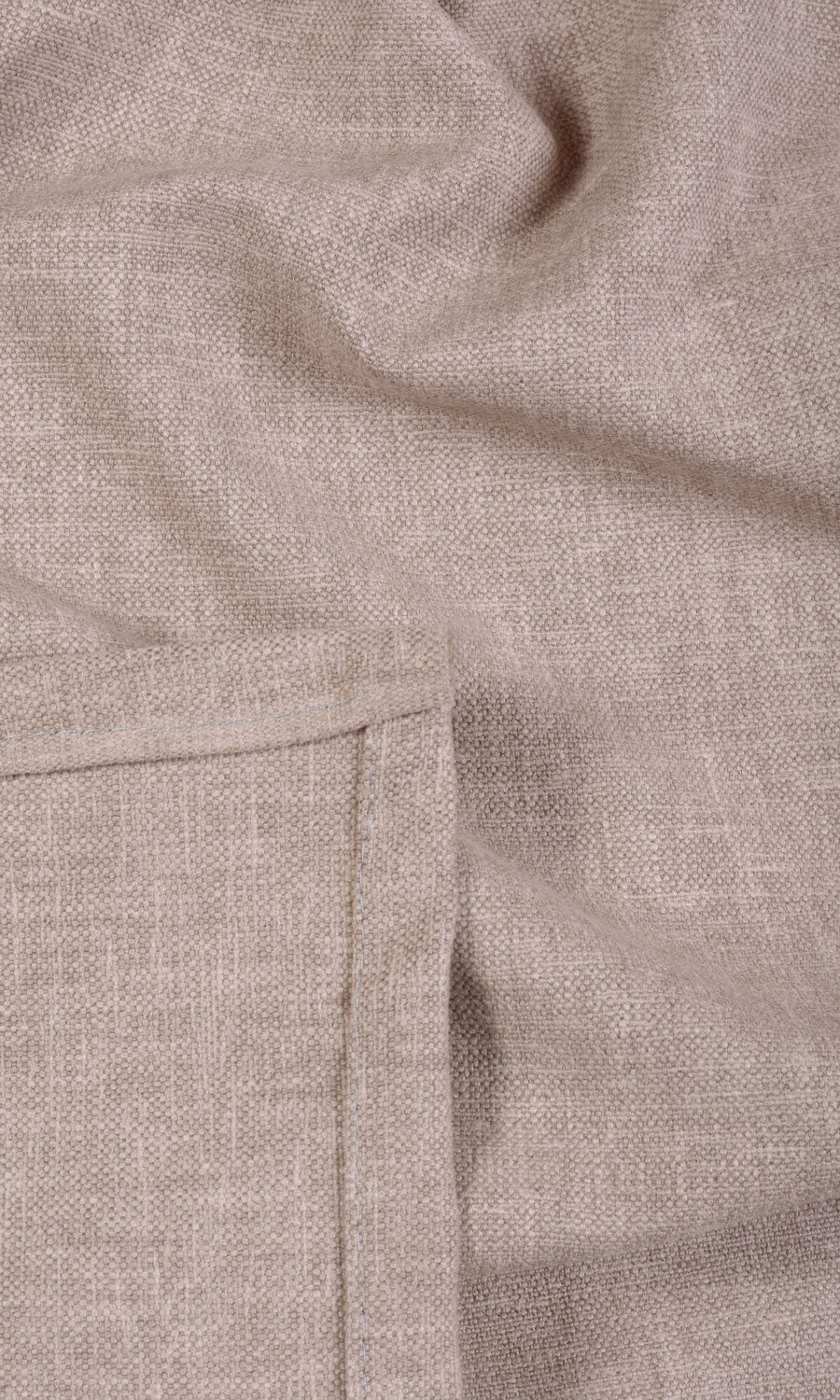 Linen Blend Fabric Material By the Yard (Pale Beige)