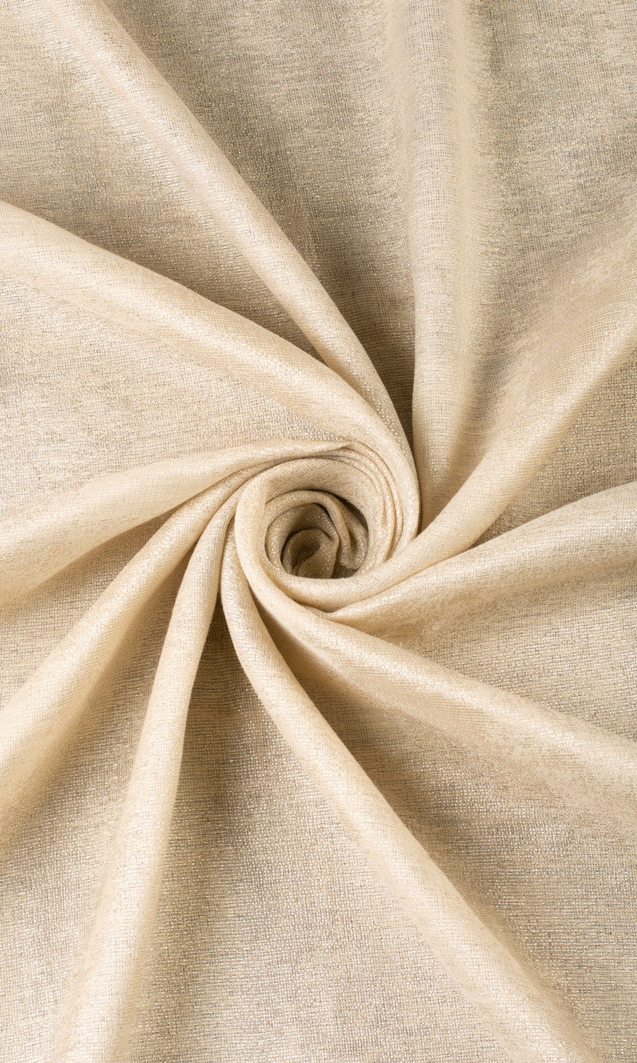 Plain Semi-Sheer Home Décor Fabric Sample (Pale Beige)